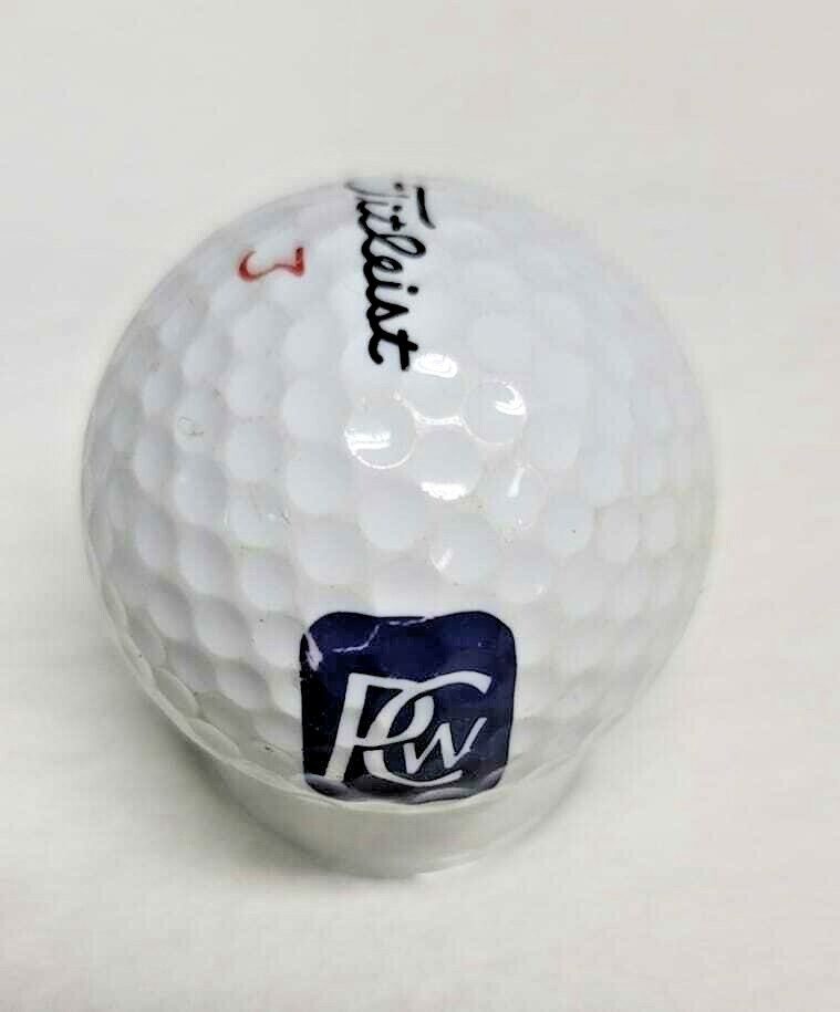 PCW Print Logo Golf Ball (Titleist DT Spin) ~ AAA