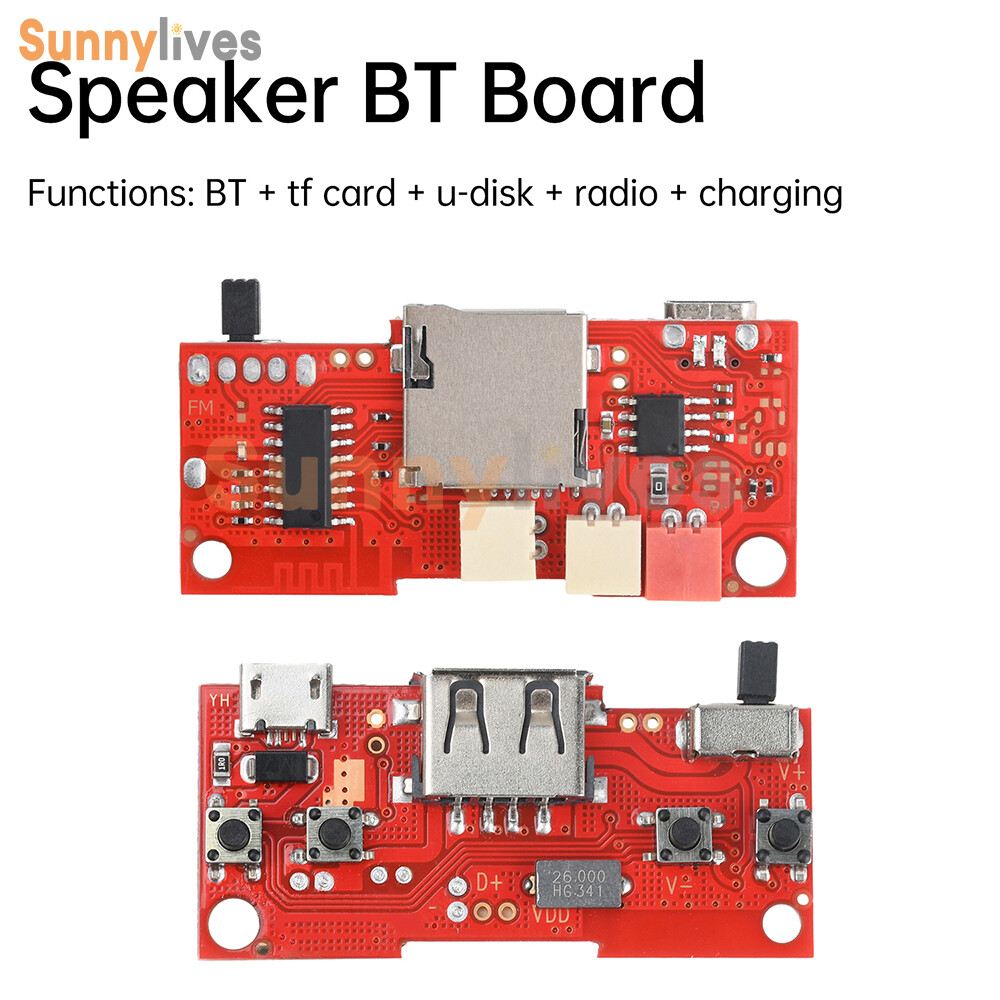 Multi-function Bluetooth Audio Amplifier Board DC 5V Audio Decoding Board Module