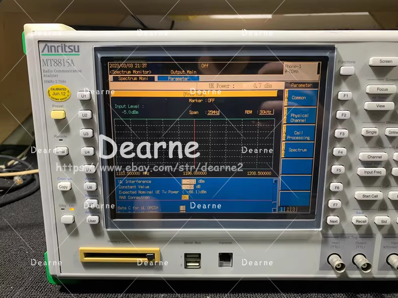 1PCS Anritsu MT8815A Wireless Communication Tester