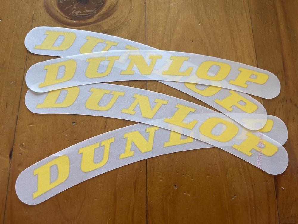 Dunlop Decals Tyre Stickers Motocross