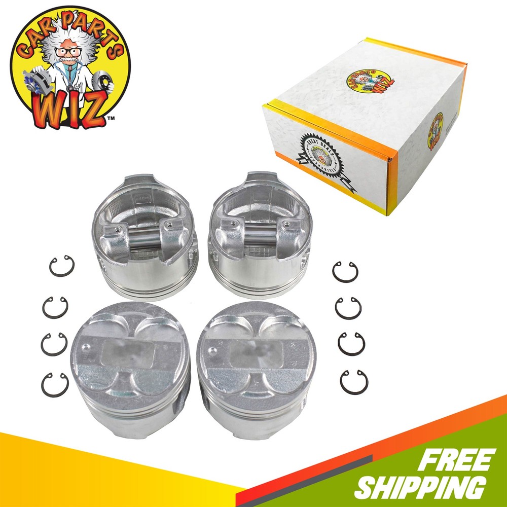 Engine Piston Set Fits 01-05 Mazda Miata 1.8L 16V DOHC