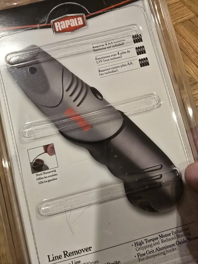 Rapala Compact Line Remover and Fishing Hooker Sharpener. Unopened