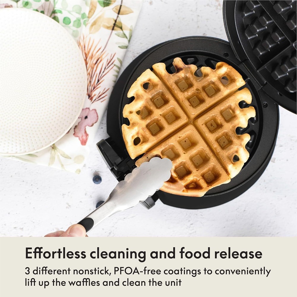 Belgian Waffle Maker Commercial Double Waring Breakfast Iron Kitchen Heavy