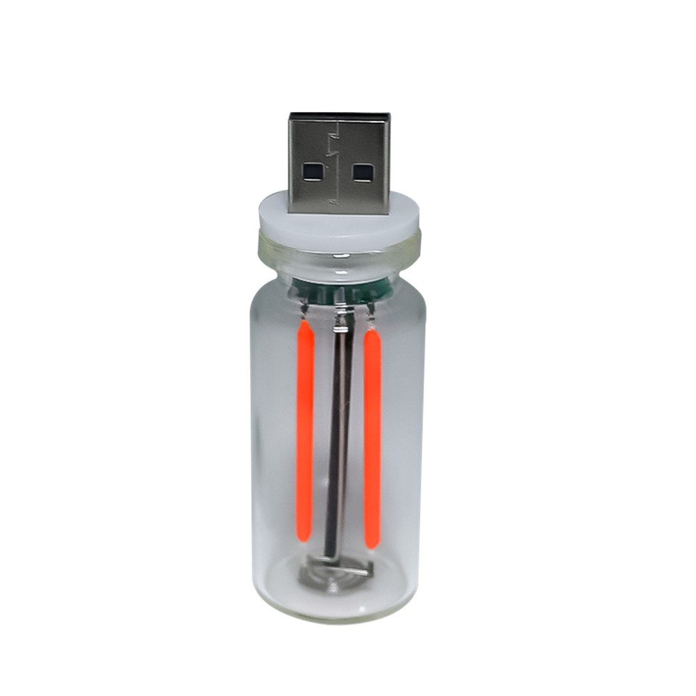 New Touch Control Car USB LED Blue Light Atmosphere Night Light Dimmable