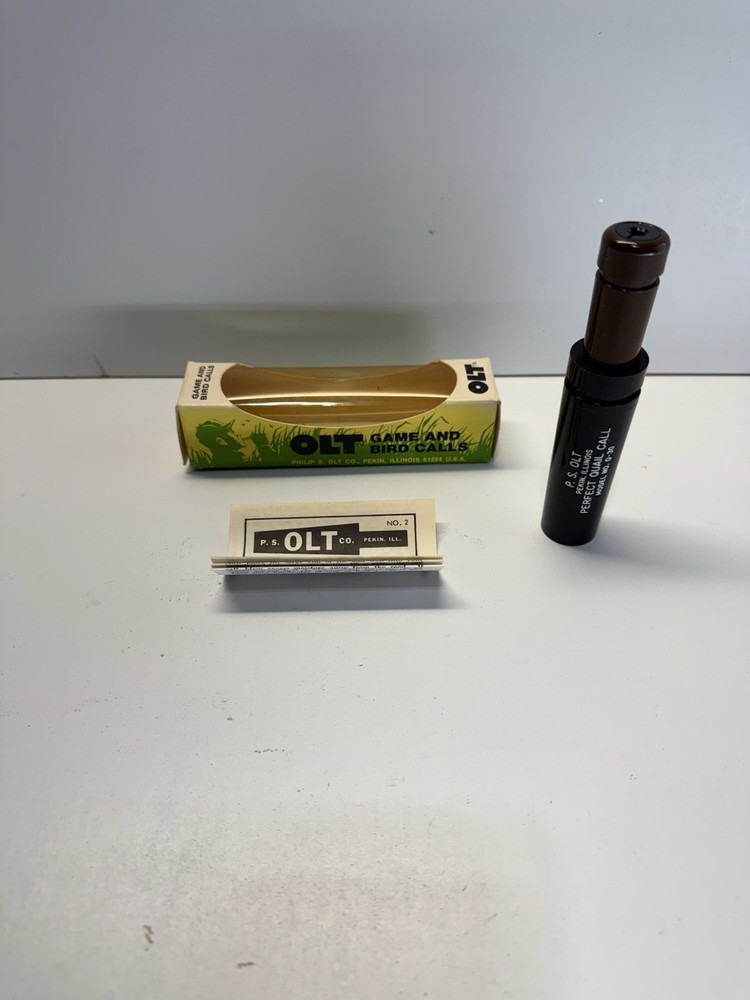 Vintage Olt Q-30 Quail Call