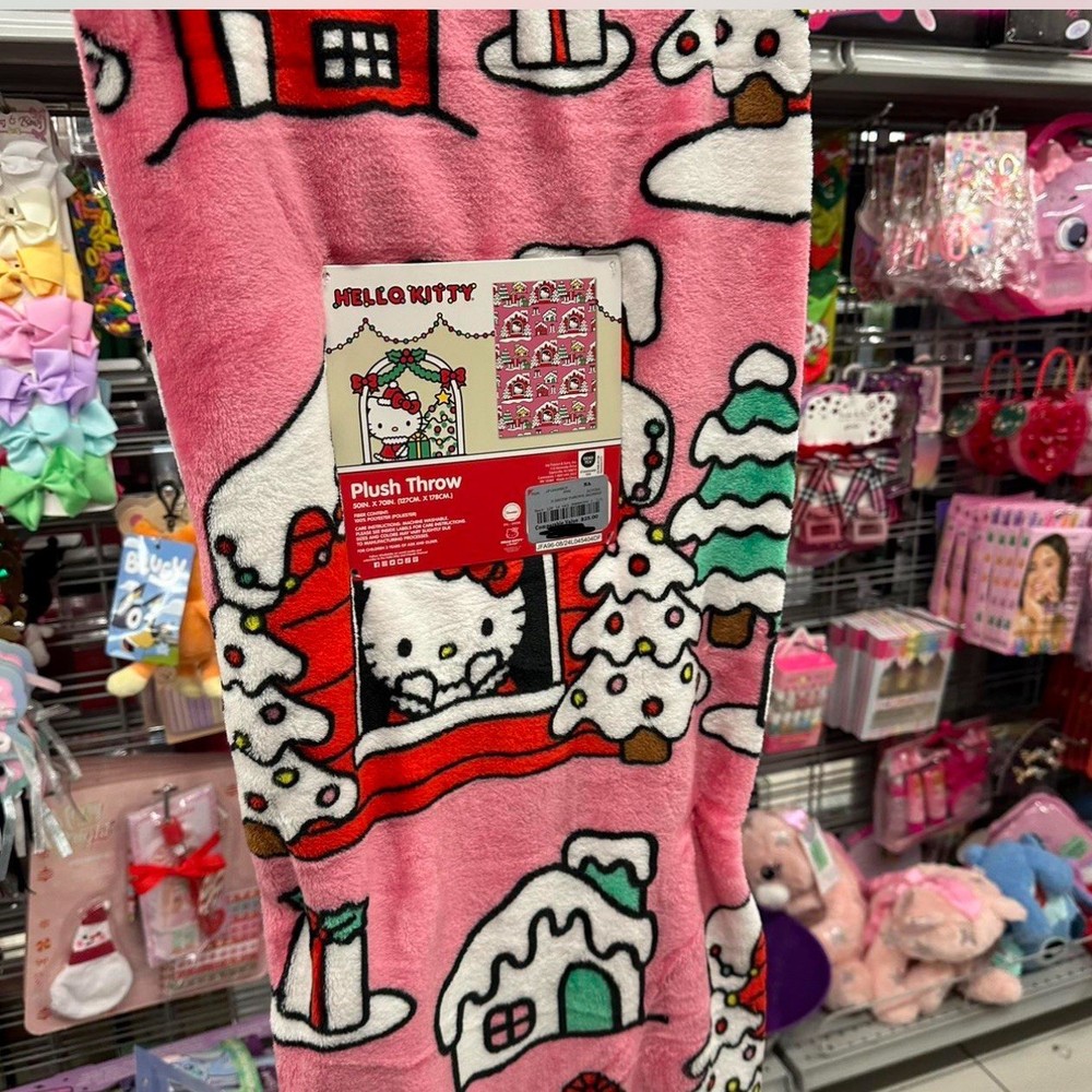 Sanrio Hello Kitty Pink Blanket