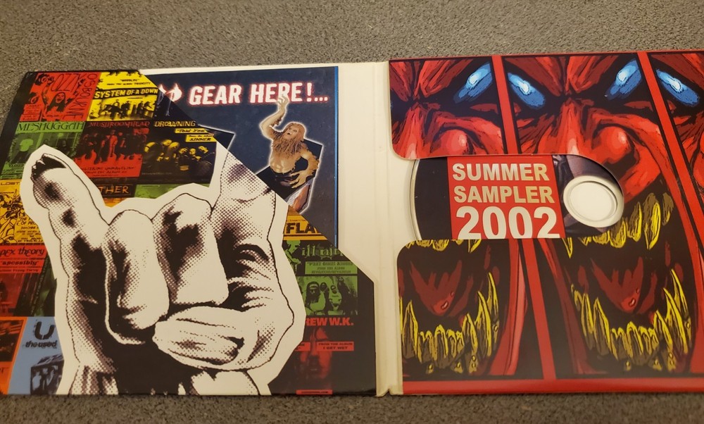 Andrew Wk SIGNED Ozzfest 2002 CD Personalized