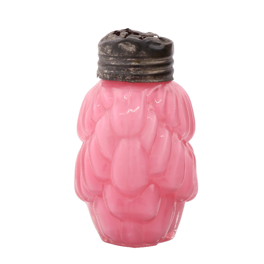 Victorian Era EAPG Consolidated Overlapping Shell Single Salt Shaker 2 1/4" Tall