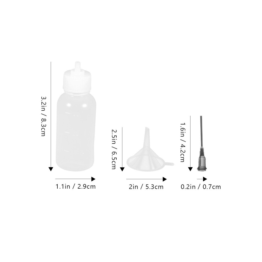 1 Set Portable Multi-use Squeeze Bottle Daily Craft