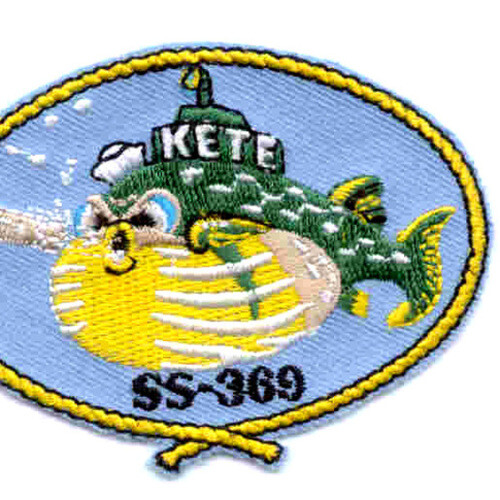 SS-369 USS Kete Patch - Small