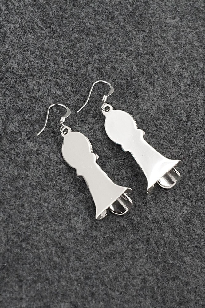 Turquoise & Sterling Silver Earrings - Sharon McCarthy