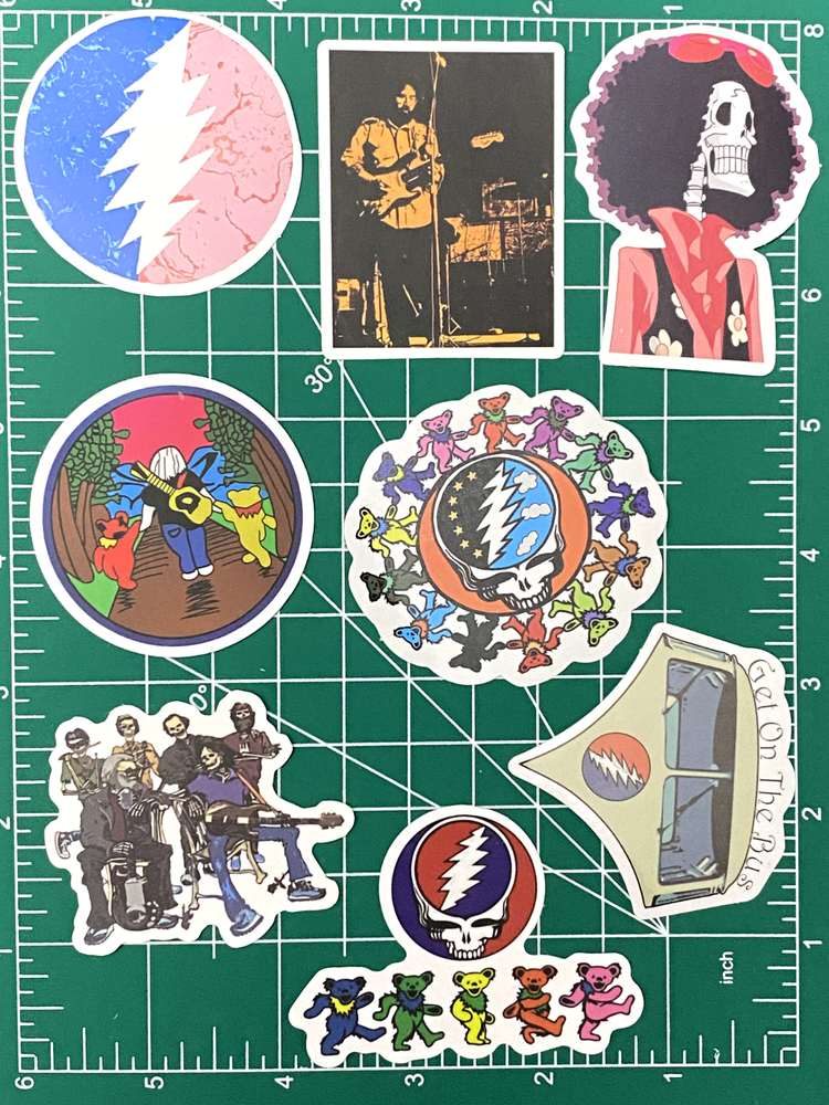 GRATEFUL DEAD STICKERS YOU PICK...FREE SHIP