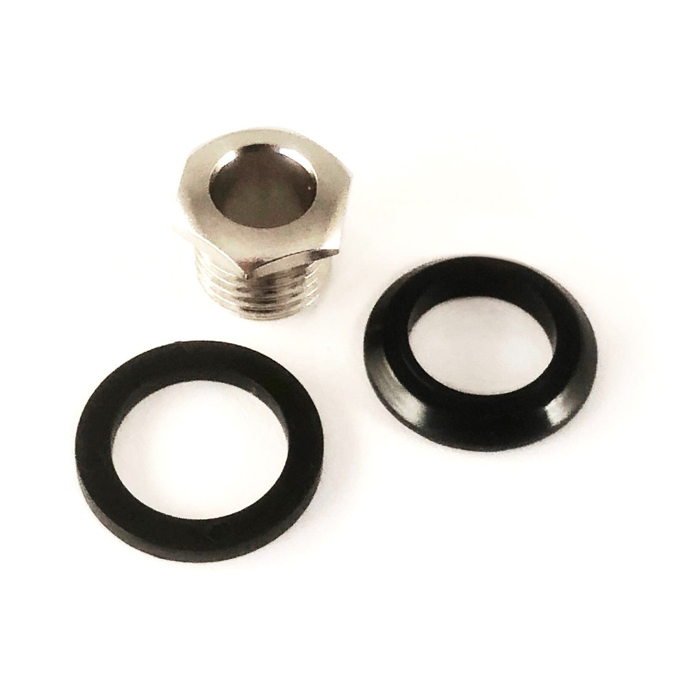 EarthQuaker Devices Input Output Jack Replacement Nut & Collar for Avalanche Run