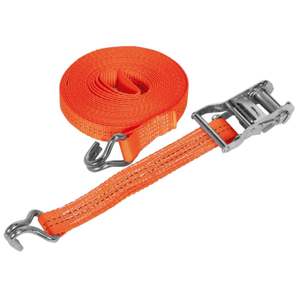 Sealey Ratchet Tie Down 35mm x 6m Polyester Webbing 2000kg Breaking Strength
