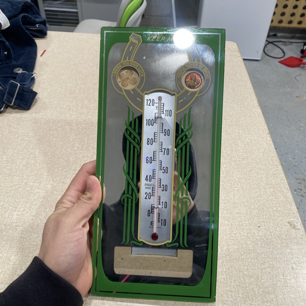 1950 Lucky Thermometer