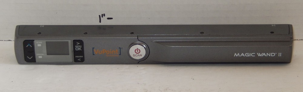 VuPoint Solutions Magic Wand 2 Portable Handheld Scanner Tested Works