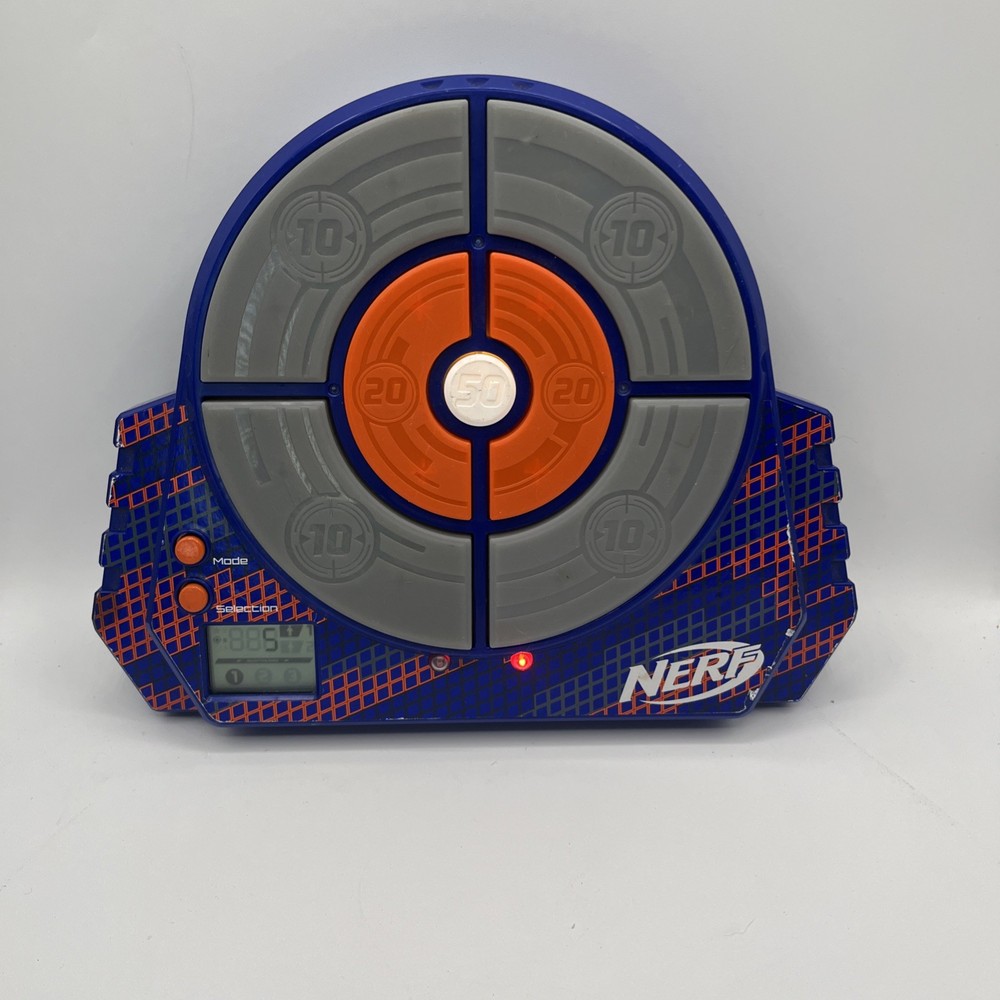 NERF Electronic Kids Digital Target Practice Game Board Tested Works Used Gift