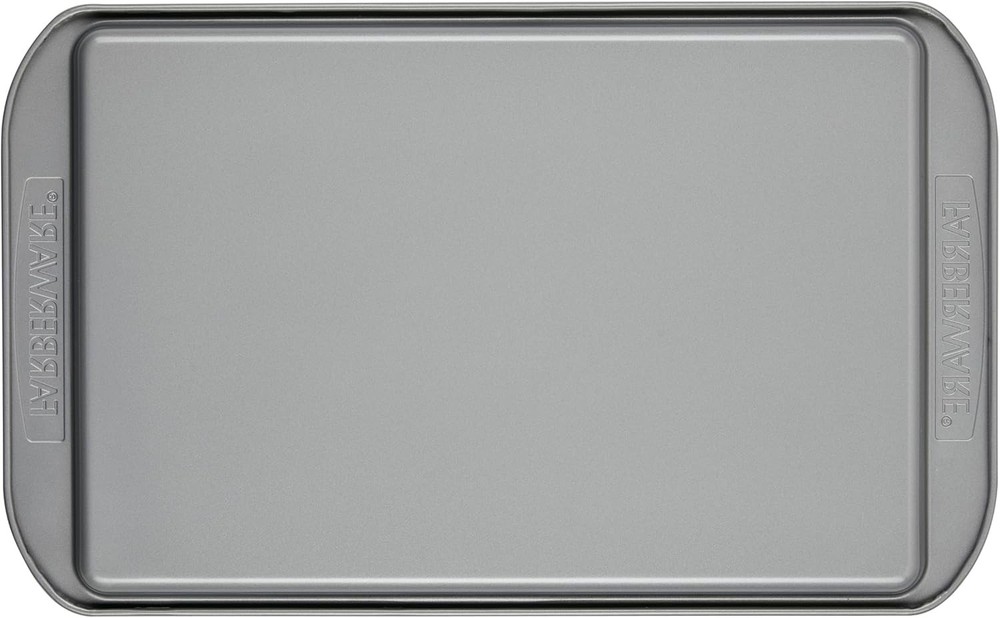 Nonstick Bakeware 3-Piece Cookie Pan Set Gray