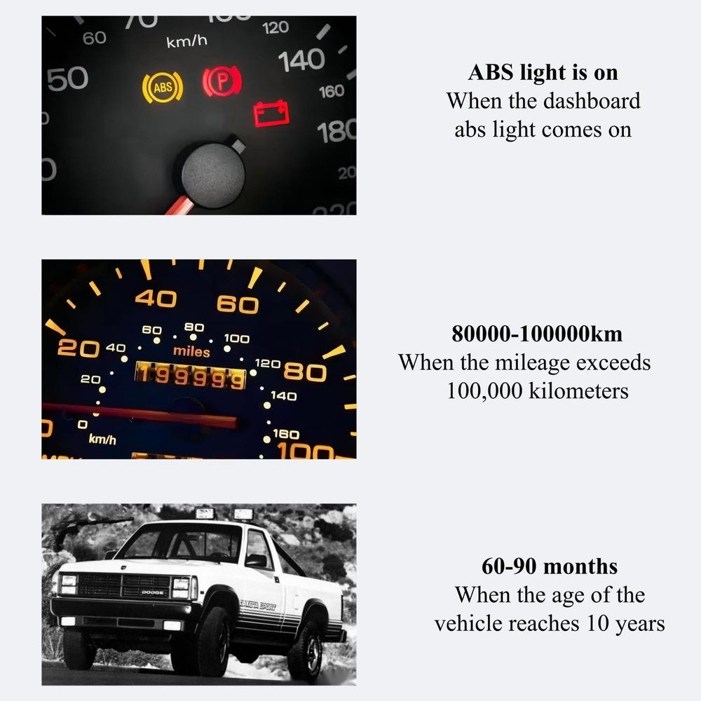 ABS Wheel Speed Sensor Set for 20062011 Honda Civic Front Left/Right 2PCS