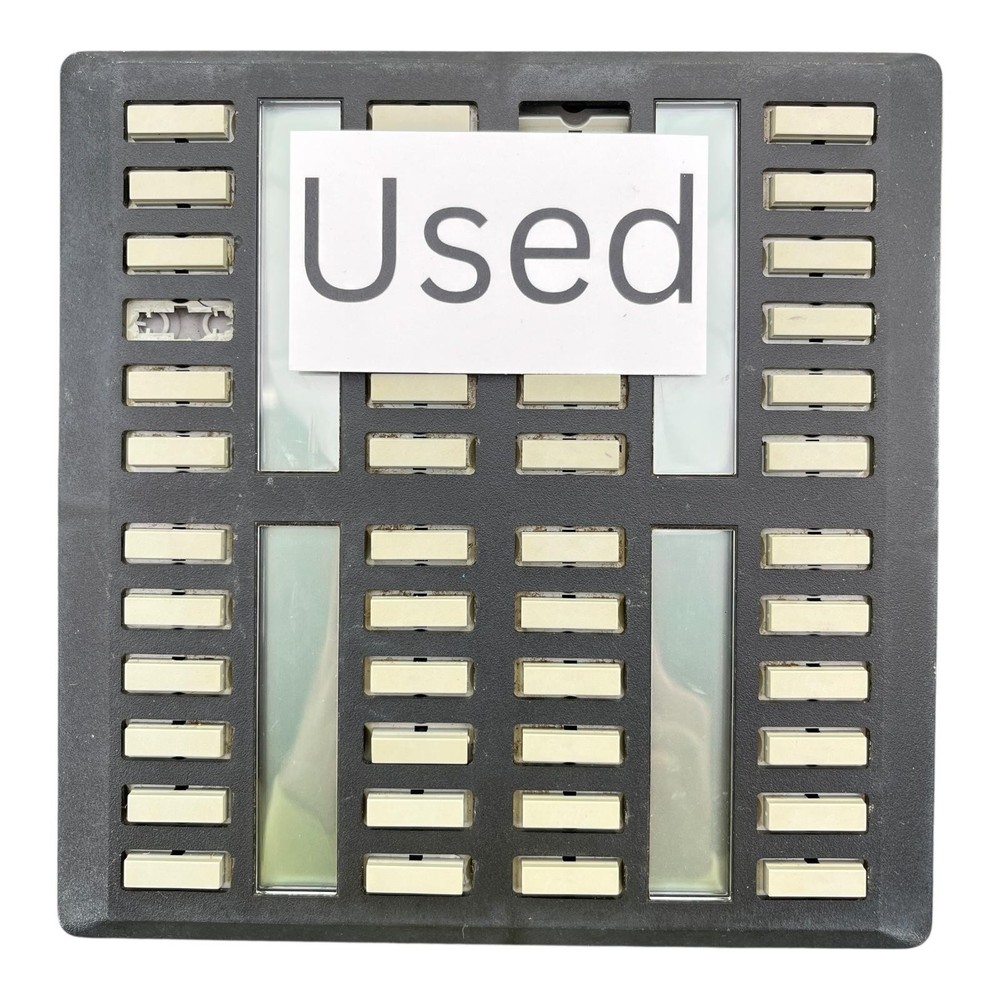 Nortel Norstar CAP Expansion Module Black NT8B41FA-03 Keypad Button Panel Phone
