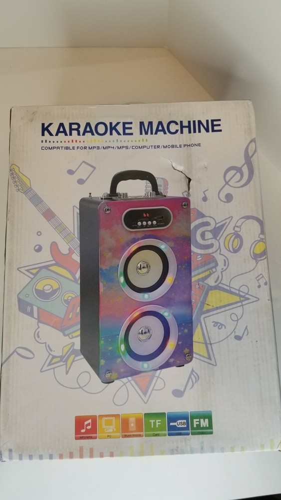 Portable Bluetooth Speaker Karaoke Machine System