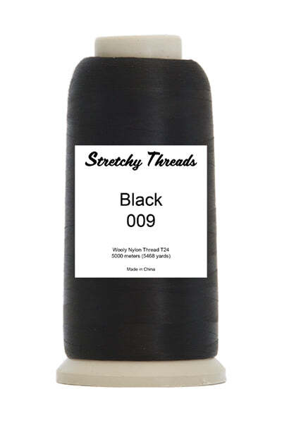 Black Wooly Nylon Thread