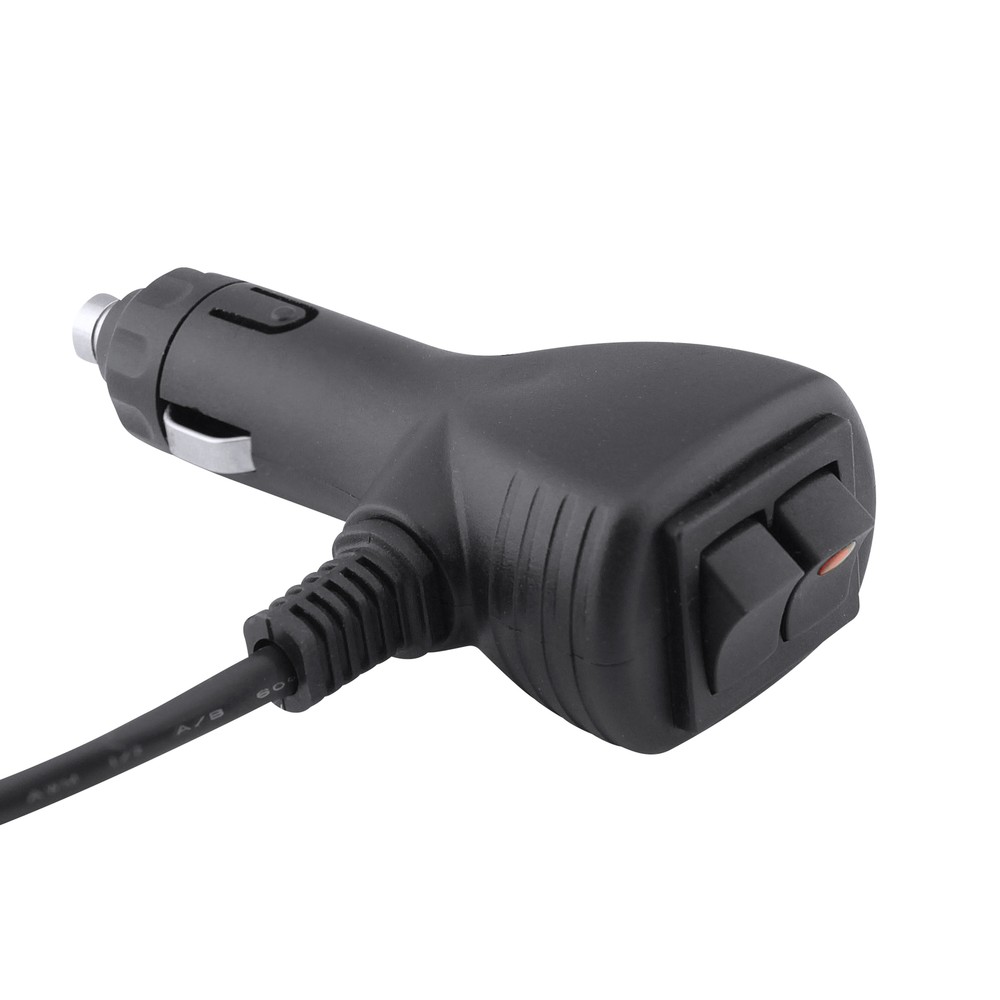 12V DC 10 ft On Off Positive-Trigger Momentary Switch Cigarette Lighter Adapter