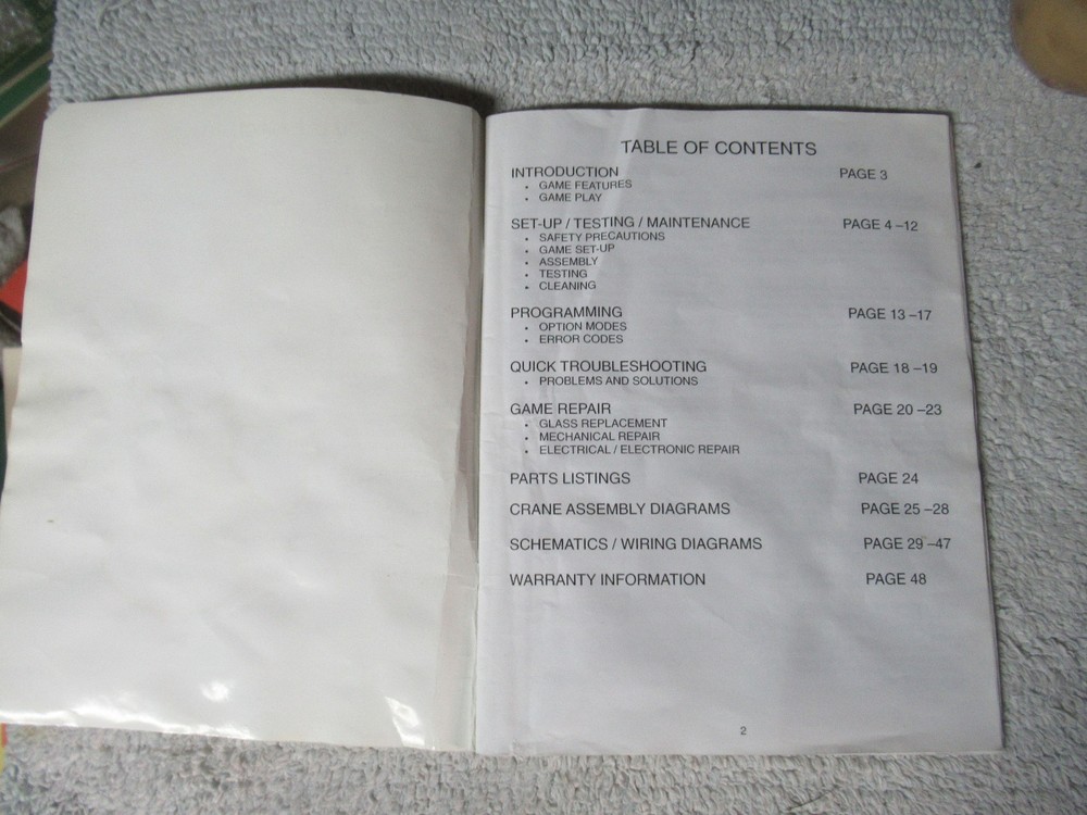 PINNACLE CRANE ICE REDEMPTION game manual