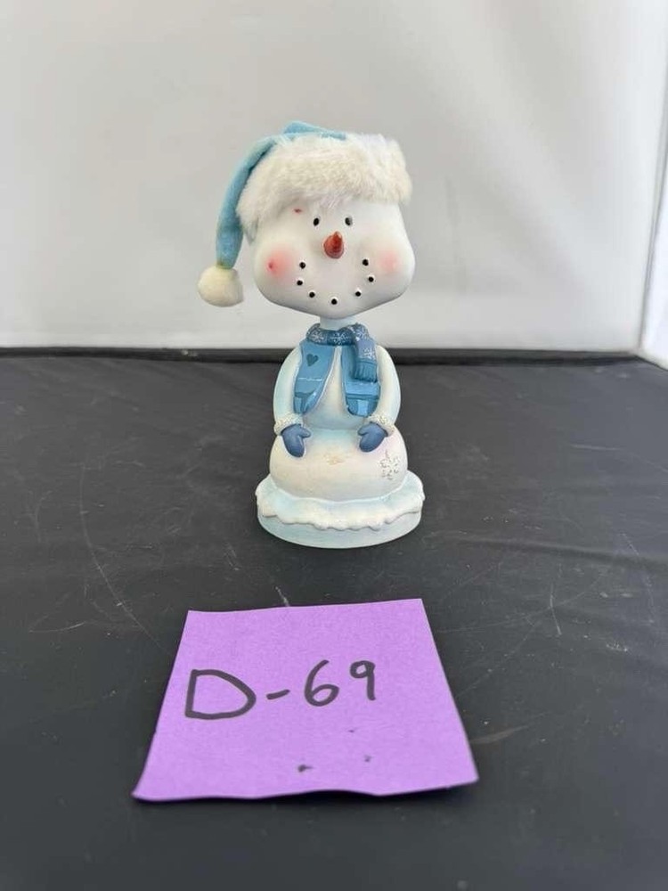 Vintage Snowman Bubble Head