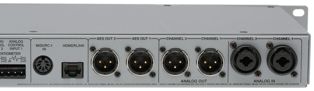 Airtools Symetrix 6200 Digital Mic Preamplifier Voice Speech Processor Voiceover