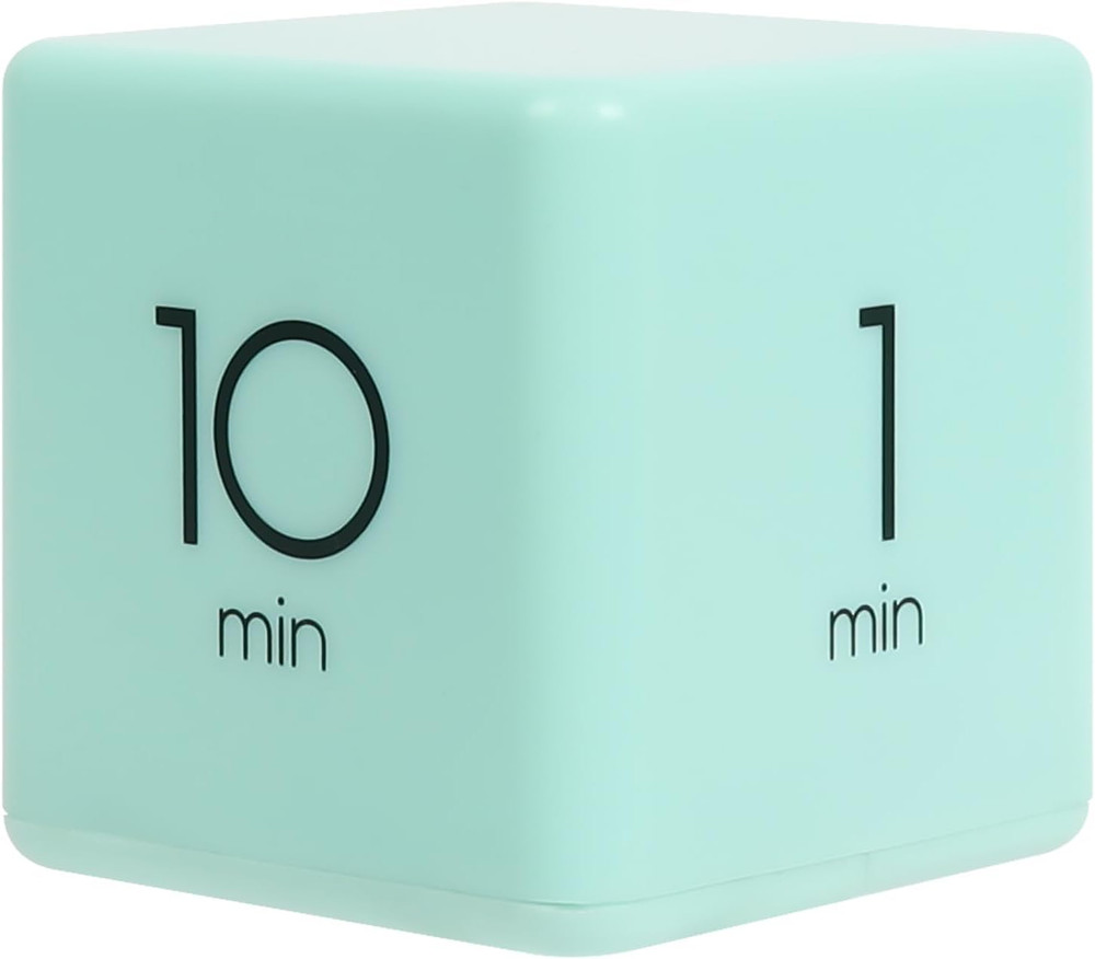Cube Timer (Mint), Flip Timer Productivity Timer, Time Management, Block Timer K