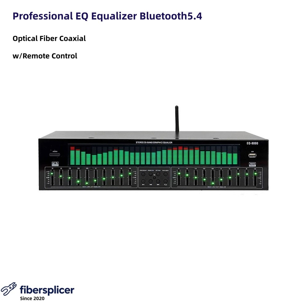 EQ8000 EQ Equalizer Bluetooth 5.4 Optical Fiber Coaxial Audio Decoder Processor