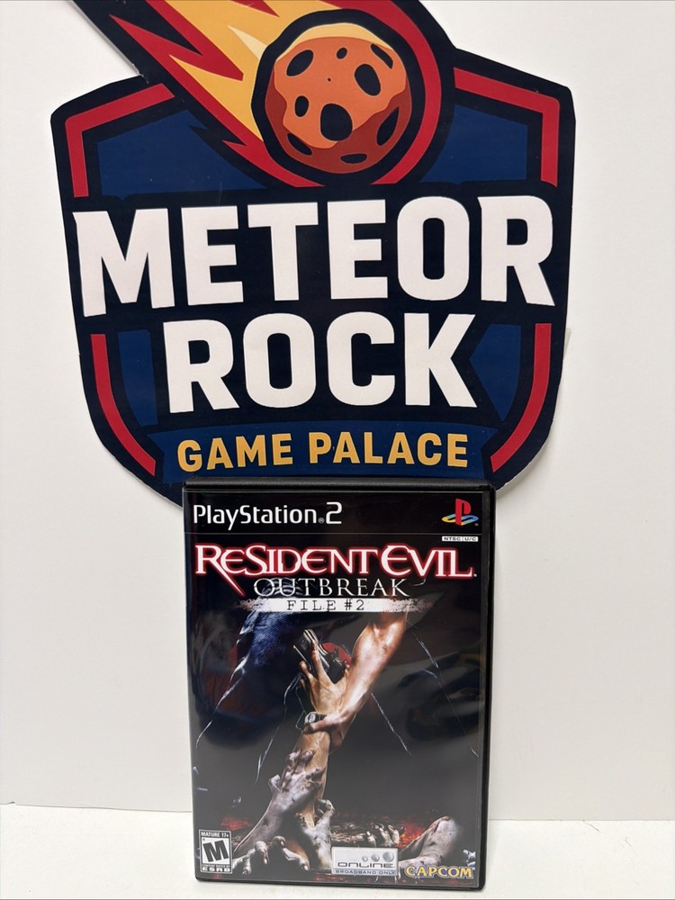 Resident evil Outbreak File #2- PS2 Replacement Case Only (Game Not Included)