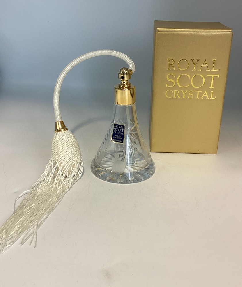 Royal Scot Crystal Perfume Atomiser (STA)