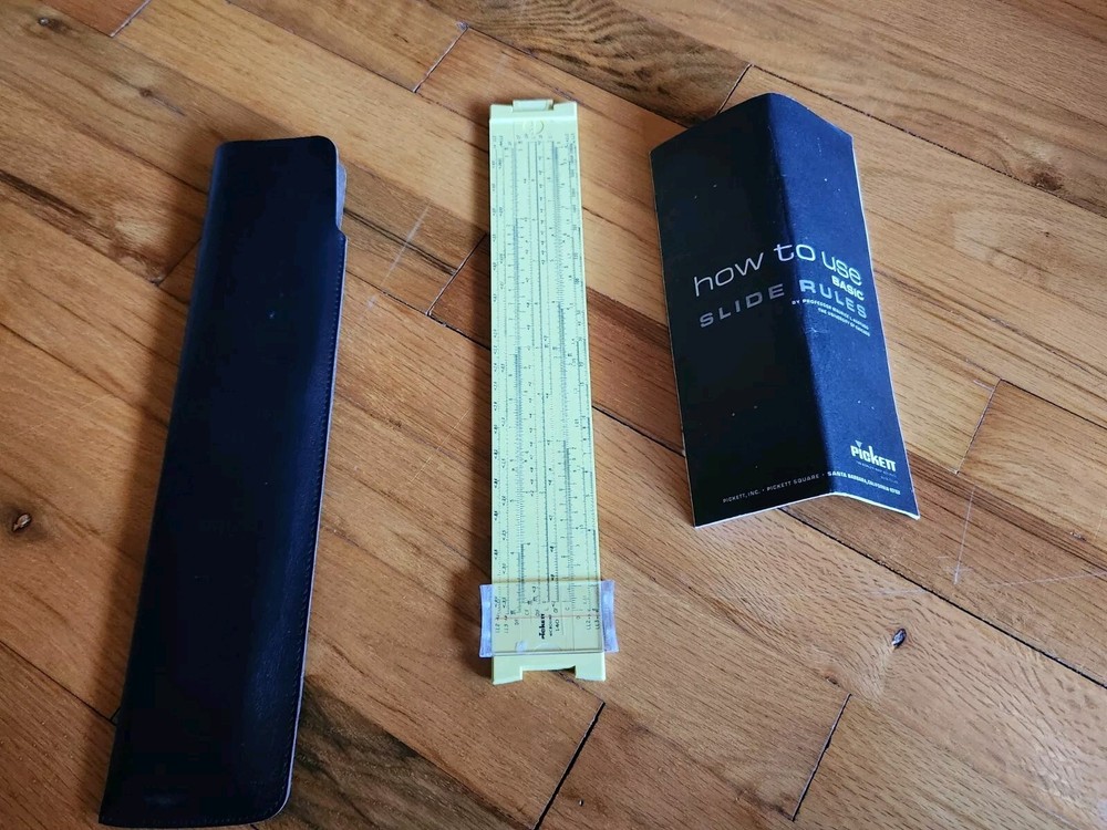 Pickett Microline 140 Slide Rule