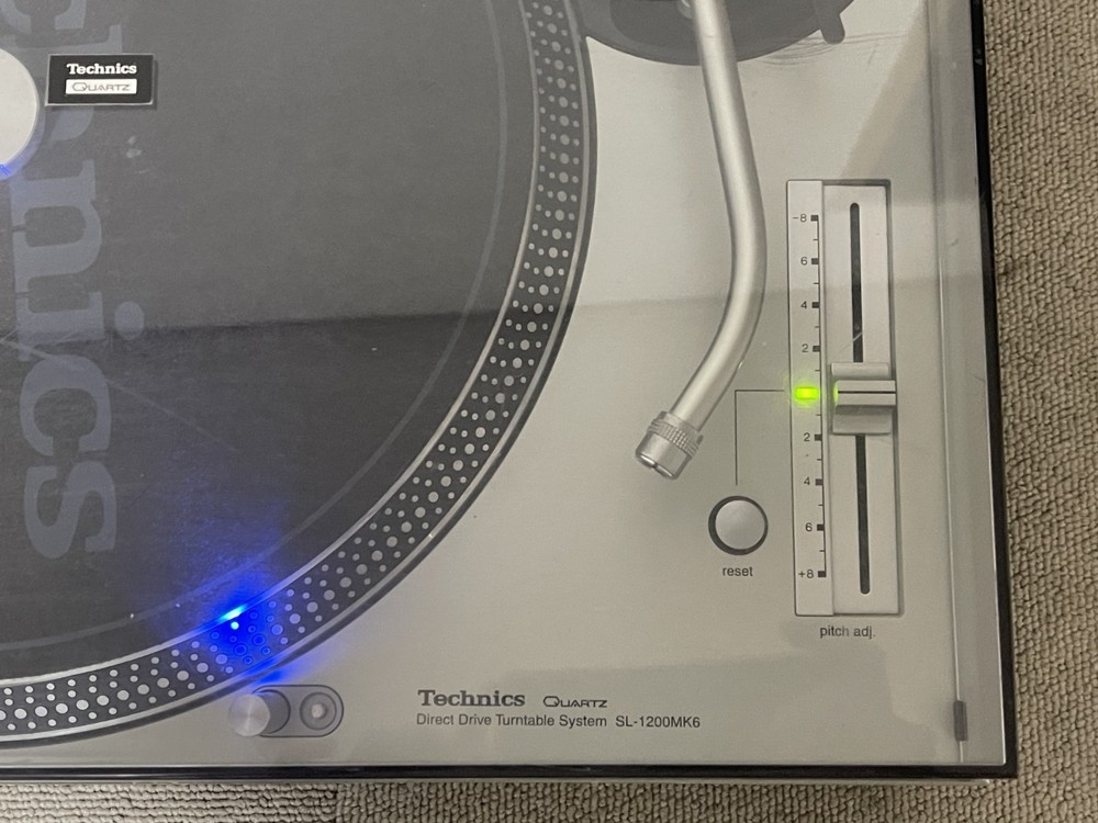 Technics SL-1200MK6 Direct Drive Turntable System Tested & Working with Manual