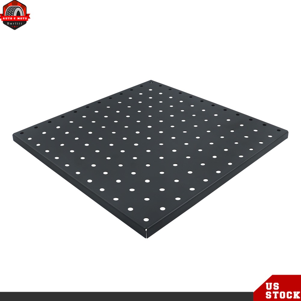 Wall Control Pegboard Rack 12"×12" Metal Pegboard Garage Tool Storage 4 Pack