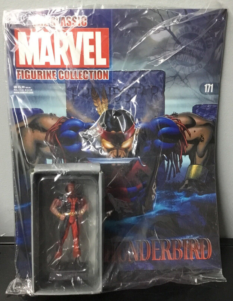 Eaglemoss Figurine Thunderbird #171 Classic Marvel Collection Magazine