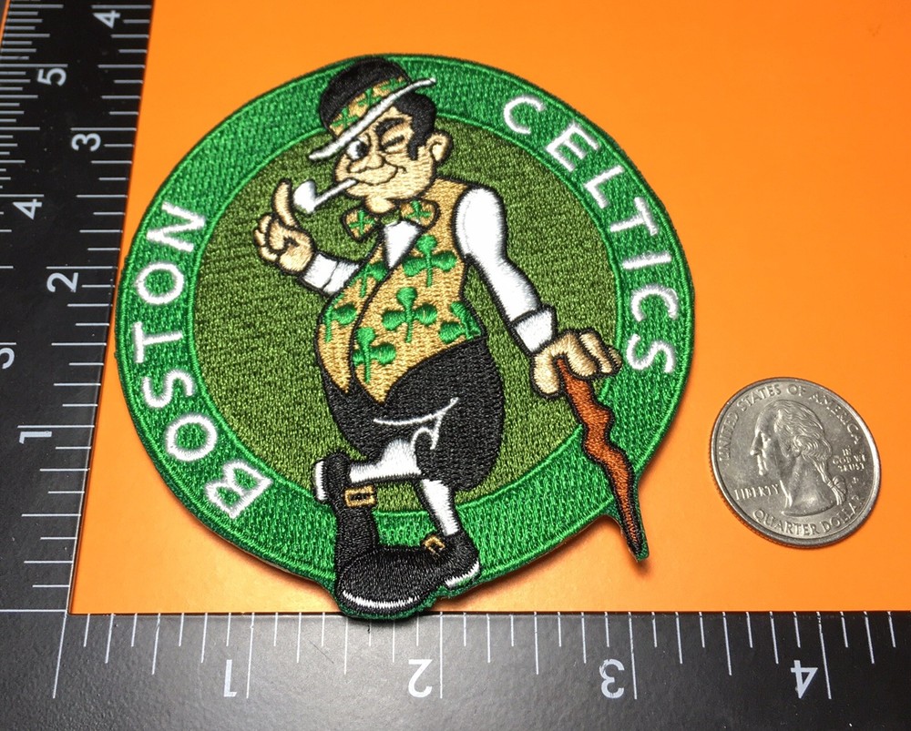NEW 3 1/2” BOSTON CELTICS ☝️BC1 IRON ON PATCH 🏀☘️
