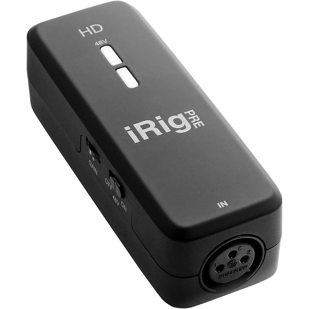 IK Multimedia iRig Pre HD Microphone Interface LN