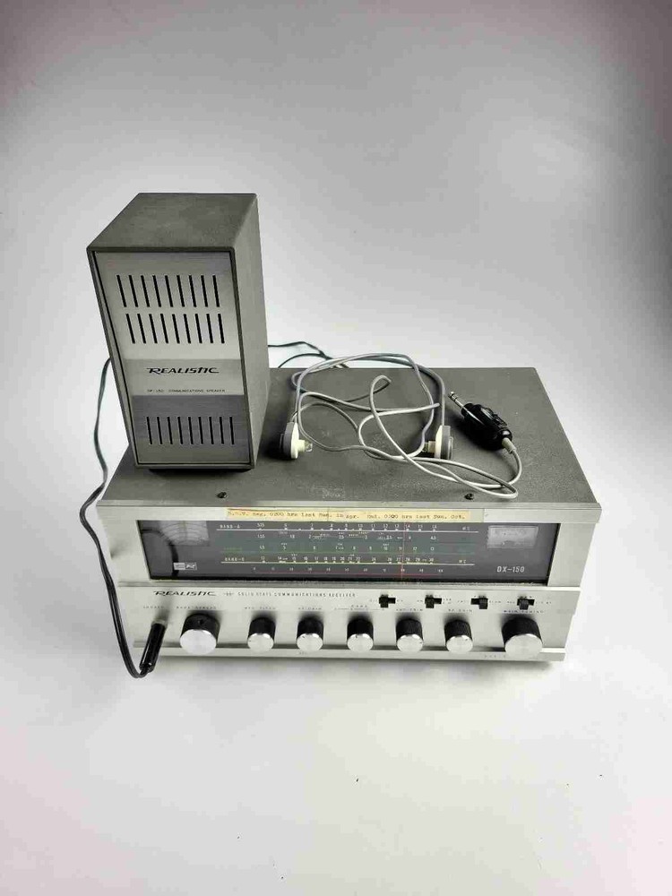 Realistic DX-150 Solid State Communicator With SP-150 Speaker & Headset