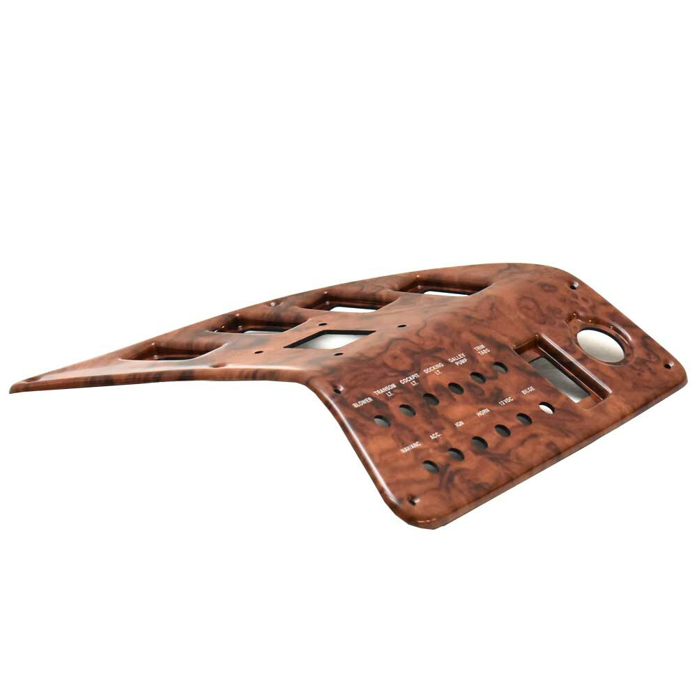 Rinker Boat Blank Switch Panel 61669 | 262 Captiva Woodgrain