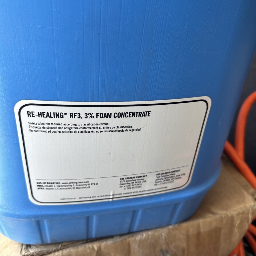 SOLBERG RE-HEALING RF3, 3% CLASS "B" FOAM CONCENTRATE