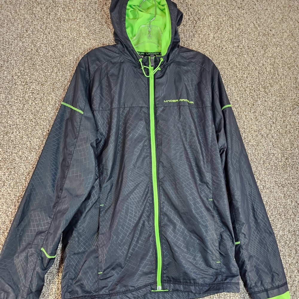Under Armour Jacket Combine Training Mens Medium Full Zip Lightweight