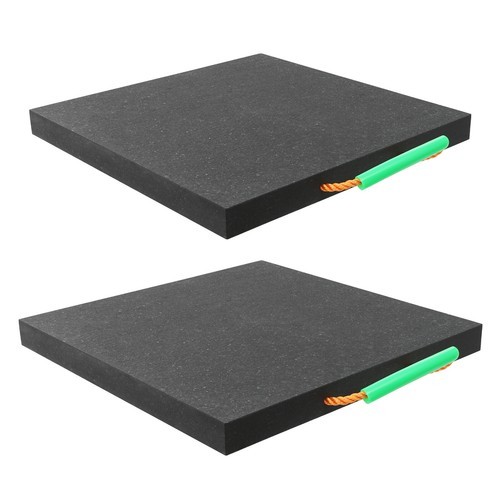2Pcs Heavy Duty Stabilizing Medium Size Support Pads Blocks 5-80T Support Pads
