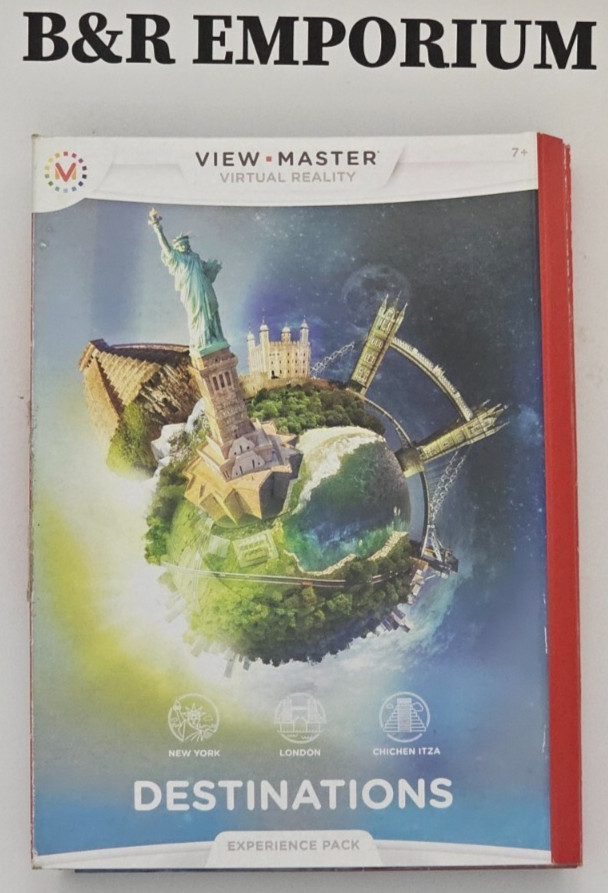 Set of 2 View Master Virtual Reality Experience Pack: Destinations, Space