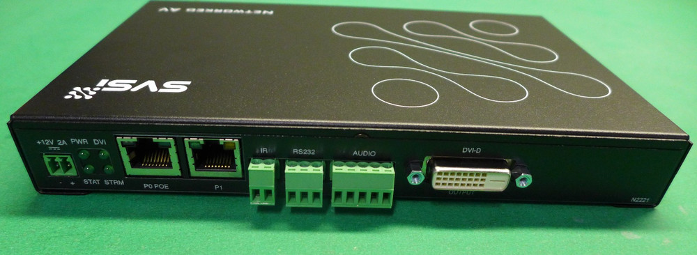 NEW SVSI Networked AV Decoder (No Adapter) N2221