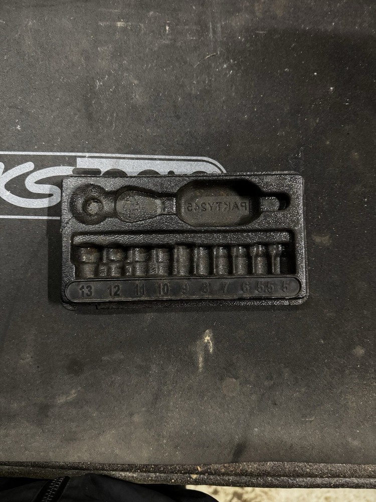 SNAP ON TOOLS PAKTY245 PLASTIC STORAGE TRAY Low profile socket set