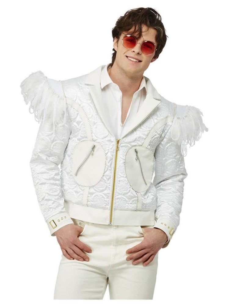 Smiffys Elton John Feather Jacket (Size M)