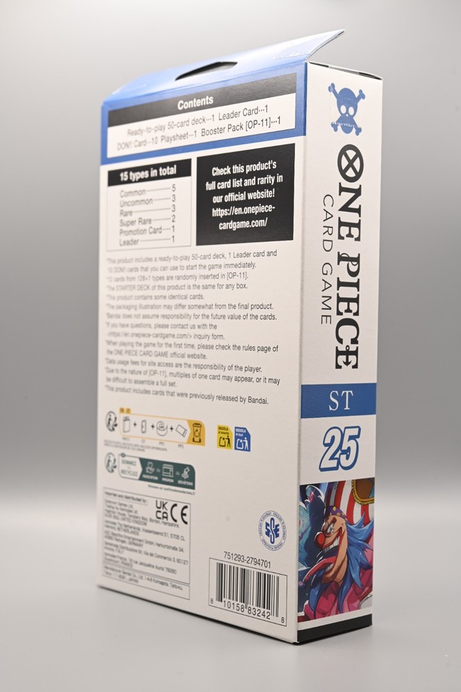 One Piece Card Game ST-25 Buggy Starter Deck - Authentic & Sealed